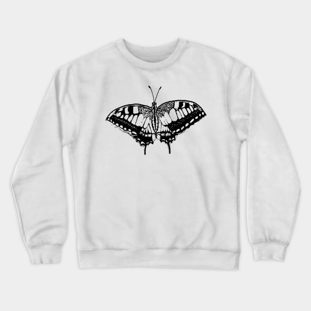 Swallowtail butterfly Crewneck Sweatshirt by MarjolijndeWinter